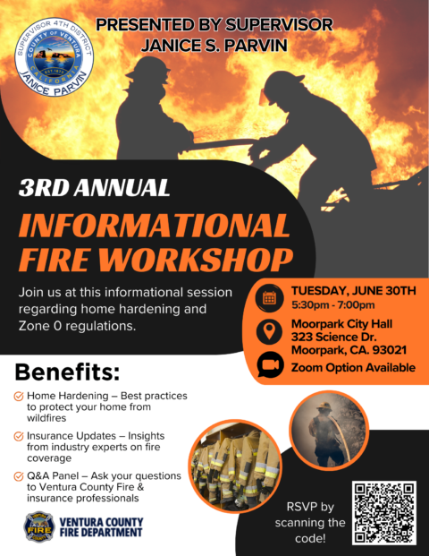 Fire Event Flyer